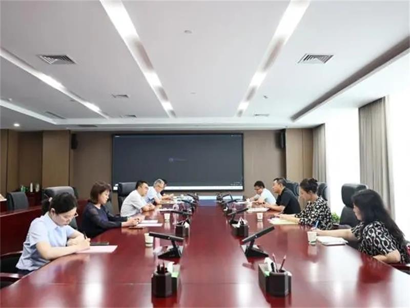 【观豫有理】马存旺与中化学生态环境公司总经理卢召义举行工作会谈