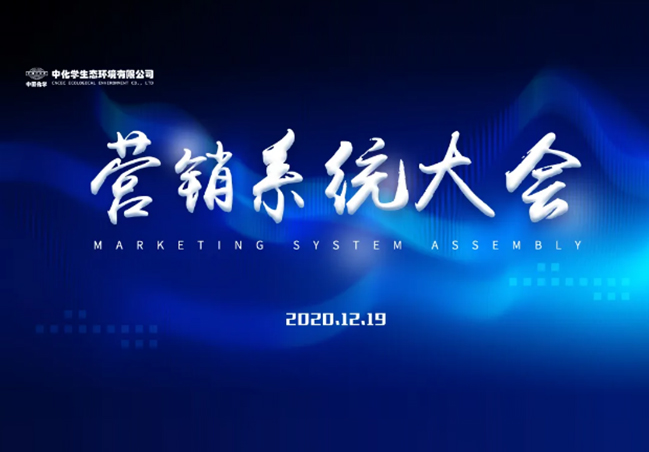中化学生态环境有限公司营销系统大会举行