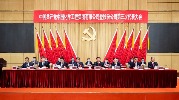 中国化学第三次党代会胜利召开