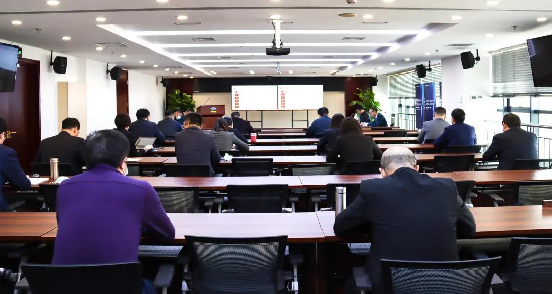 公司党支部举行2月份理论专题学习暨 2021年第一次全体党员大会