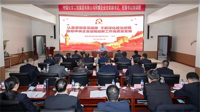 想干事能干事干成事 勇担当强素质创业绩——中国化学党委举办所属企业党委副书记、纪委书记培训班
