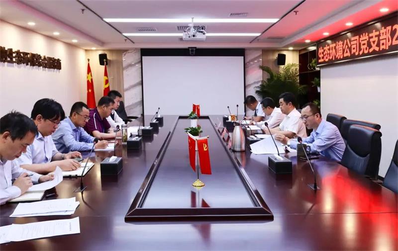 中化学生态环境有限公司党支部举行2021年度第5次理论专题学习研讨