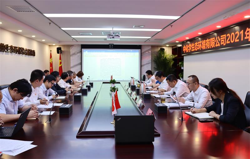 中化学生态环境有限公司专题学习戴和根在天辰齐翔调研时的讲话精神