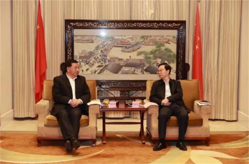 戴和根会见开封市委书记高建军