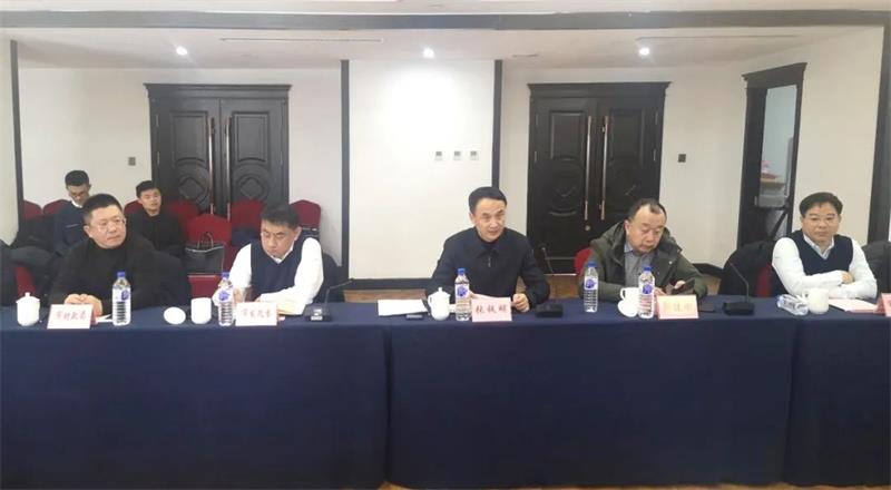 中化学生态环境有限公司总经理卢召义会见白山市委书记谢忠岩、市委常委常务副市长张铁明