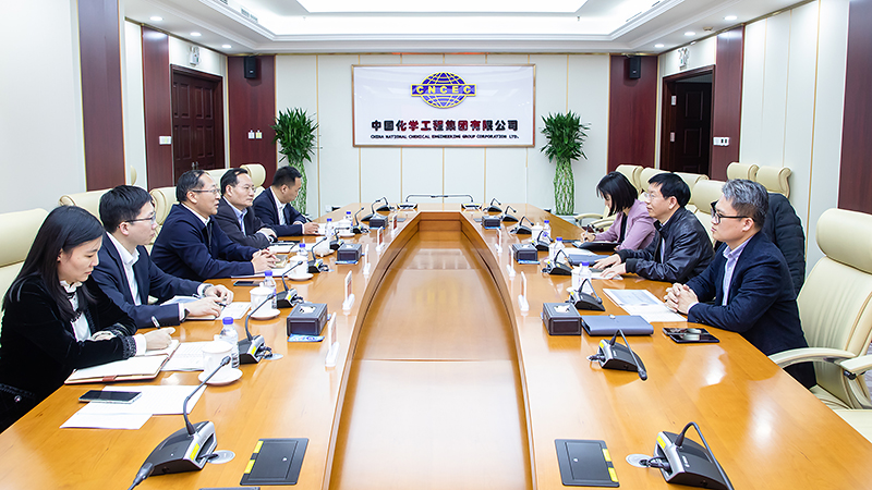 刘东进会见中国雄安集团有限公司党委常委、副总经理张廷安一行