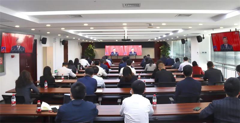 【绘就伟大梦想新蓝图 开启伟大事业新征程】生态环境公司集体收看党的二十大开幕会