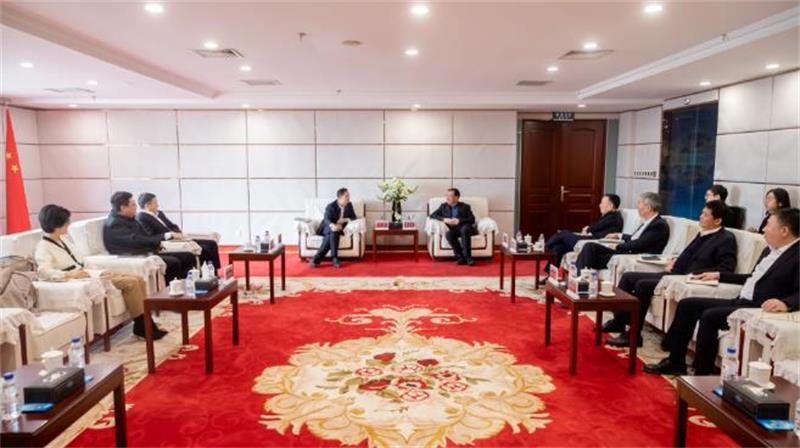 戴和根会见中国建科党委书记、董事长文兵