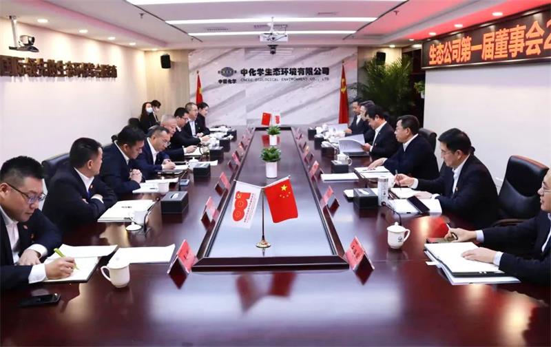 生态环境公司召开第一届董事会2023年第一次会议