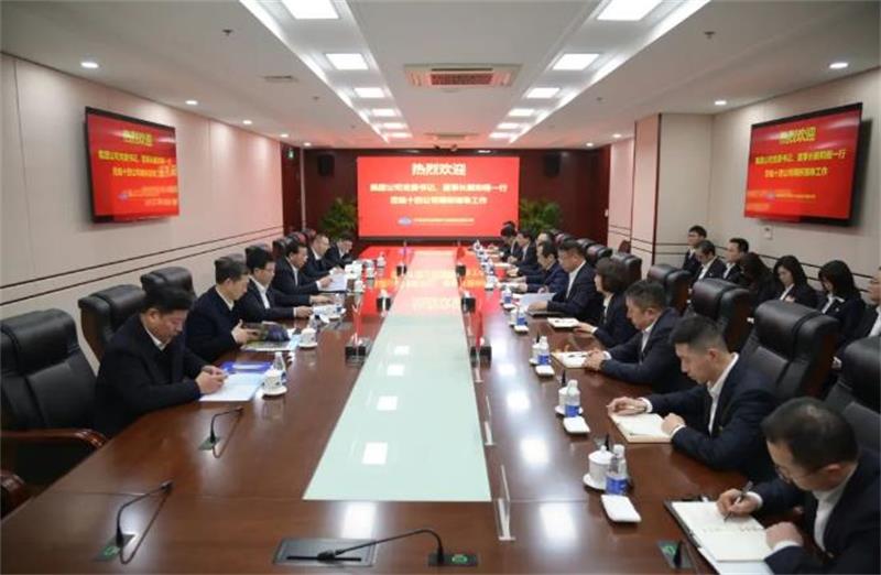 戴和根到中国化学十四公司调研指导工作
