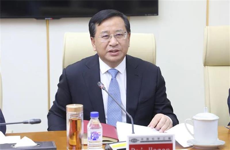 戴和根会见沙特阿美公司高级副总裁阿卜杜勒卡里姆·哈姆迪