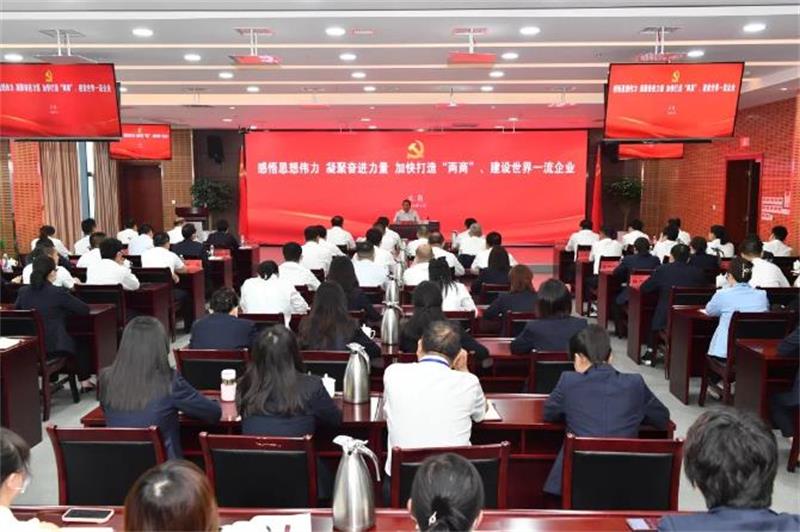 文岗到六公司讲授主题教育党课