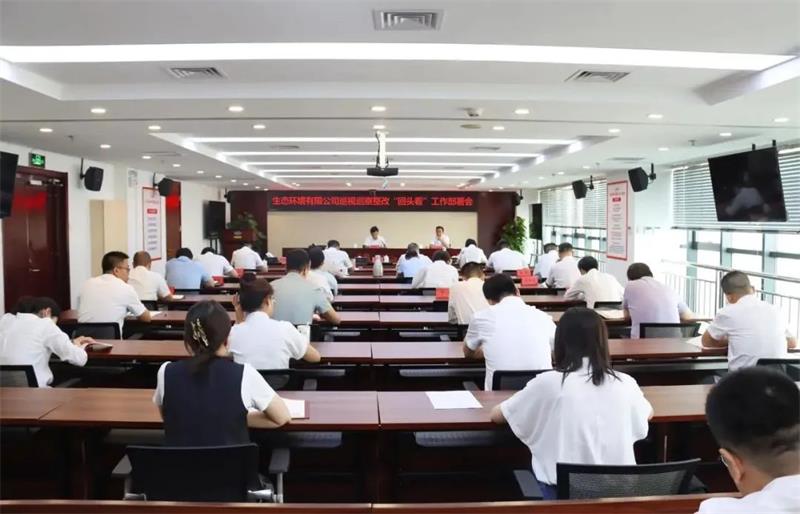 中化学生态环境有限公司组织召开巡视整改“回头看”工作部署会