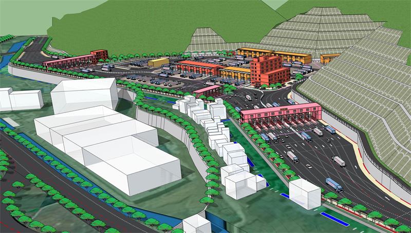 欢庆七十载 建功创一流丨中化学生态环境公司中标广西百色那坡县平孟口岸项目