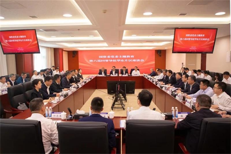 国资委党委主题教育第六巡回督导组赴中国化学华东片区第二批主题教育单位开展调研指导