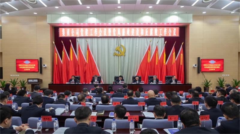 中国化学党委召开2024年党建工作会议暨党风廉政建设和反腐败工作会议、党员干部警示教育大会