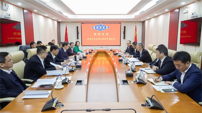 武宪功与深圳市政府党组成员、副市长张礼卫会谈
