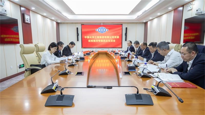 中国化学党委召开巡视整改专题民主生活会