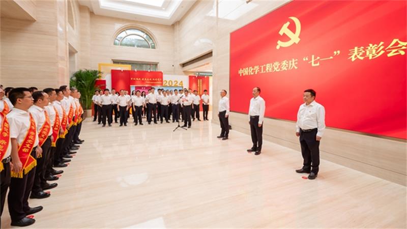 中国化学党委召开庆“七一”表彰会