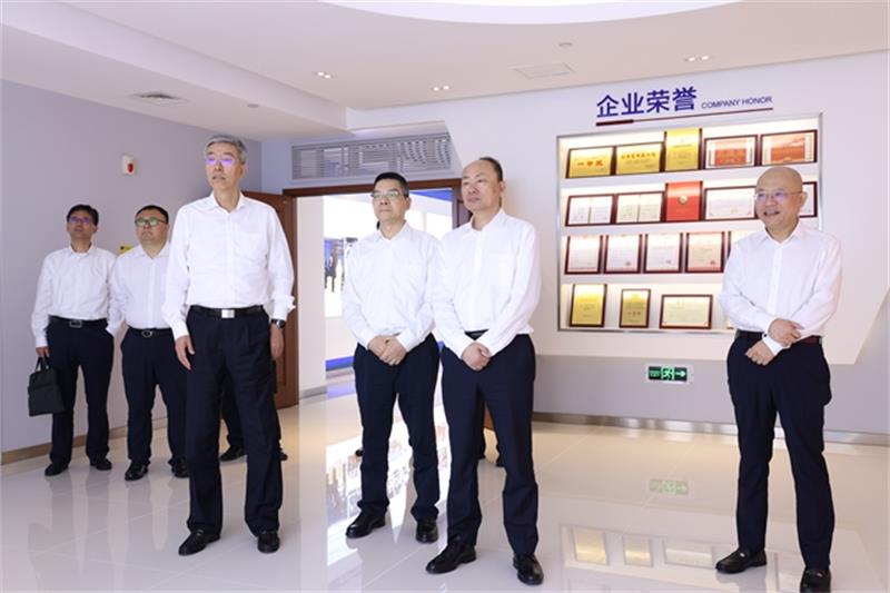 莫鼎革到成达公司调研指导工作