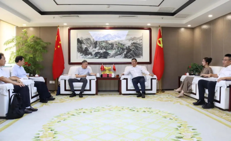 卢召义会见中国市政工程华北设计研究总院有限公司党委副书记、总经理张旭