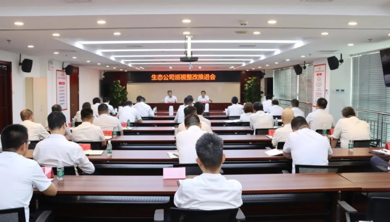 生态环境公司召开巡视整改推进会议
