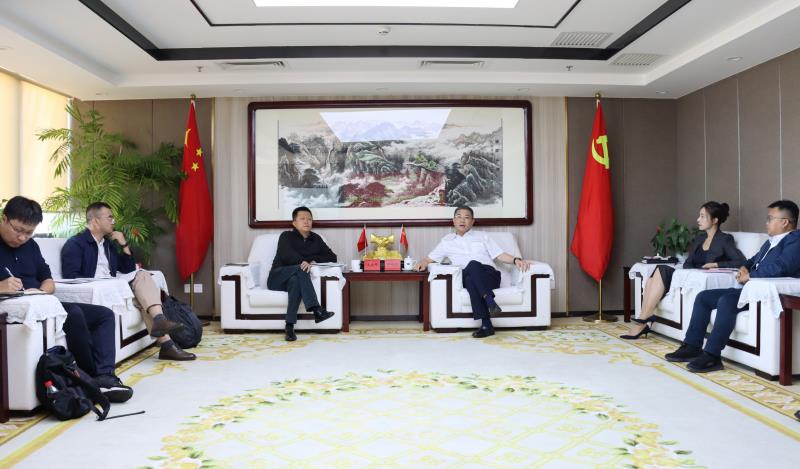邵程旺会见成都环境集团党委副书记、副董事长、总经理王正丹