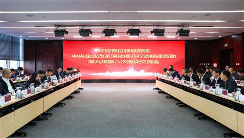 中国化学成功举办中央企业改革深化提升行动联建互助第九组第六次交流活动