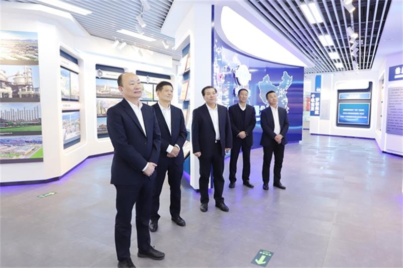 莫鼎革到二化建、赛鼎公司调研指导工作