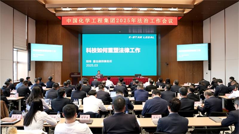 中国化学召开2025年法治工作会议