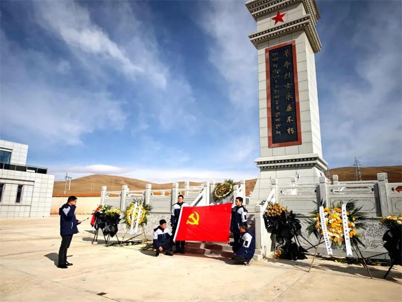 以清明之祭 续红色征程 | 中国化学生态公司绿能公司党支部组织开展主题党日活动