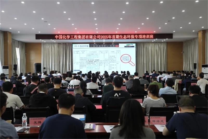 中国化学举办2025年首期生态环保专项培训班