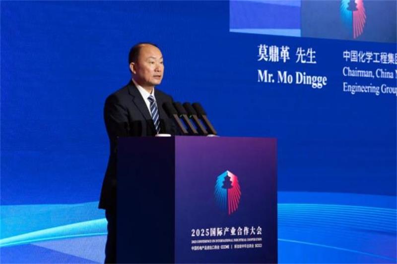 莫鼎革受邀出席新加坡产业合作大会开幕式并致辞