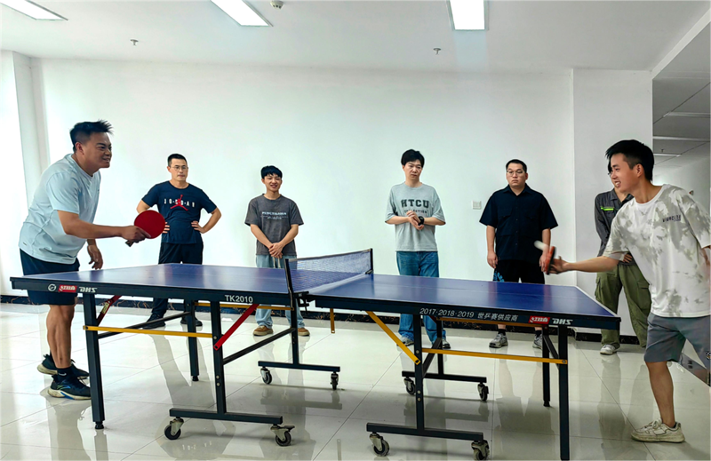 为生态环境而“乒”搏，为绿水青山而奋斗丨中国化学生态公司举办乒乓球选拔赛