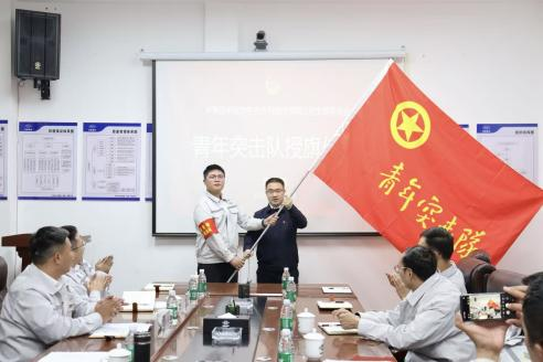 雪域高原扬起青春旗帜丨中国化学生态公司那曲项目“高原先锋”青年突击队成立纪实
