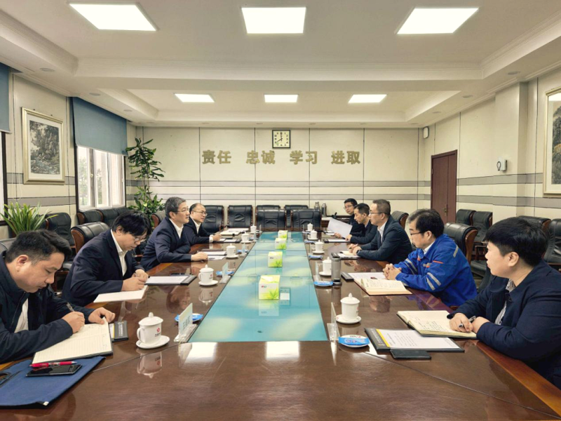 邵程旺拜会中色大冶党委副书记、总经理肖述欣