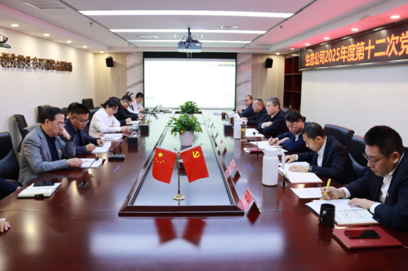 中国化学生态公司开展党委理论中心组学习